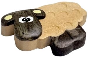 2Kids Toys Dřevěná magnetka velká Ovce