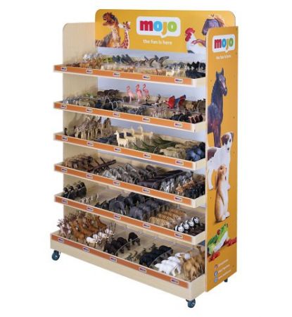 Mojo Dřevěný reklamní displej 100 cm