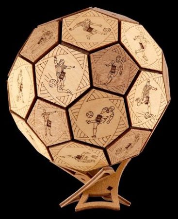 EscapeWelt Dřevěný hlavolam Quest Ball