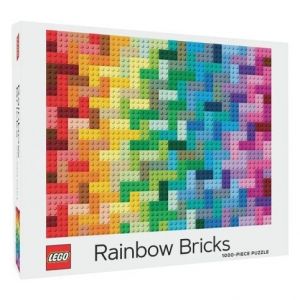 Chronicle Books Puzzle LEGO® duhové kostky 1000 dílků - poškozený obal