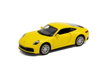 Welly Porsche 911 Carrera 4S 1:34 žluté