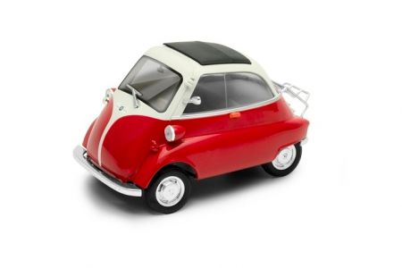 Welly BMW Isetta 1:34 červenobílá