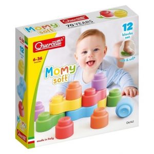 Quercetti Stavebnice Momy Soft 12 ks