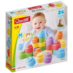 Quercetti Stavebnice Momy Soft 24 ks