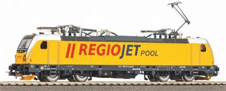 Piko Elektrická lokomotiva BR 388 Regiojet VI včetně zvukového dekodéru, digitální - 21658