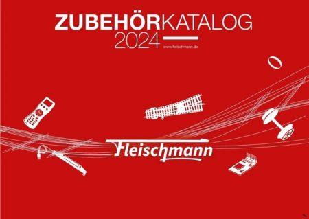 Fleischmann Katalog příslušenství 2024 v německém jazyce
