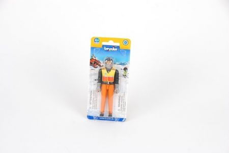 Bruder BWORLD Figurka řidiče sněžného skútru