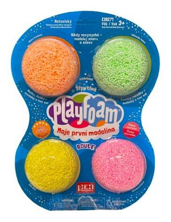 Pexi PlayFoam® Boule 4pack - třpytivé
