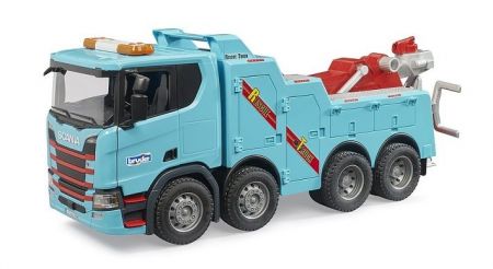 Bruder Scania Super 560R Vyprošťovací a odtahový vůz se zvukem a světlem
