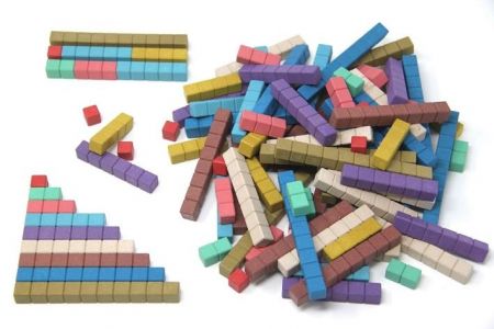 Wissner Počítací tyčinky Montessori 10 barev 100 ks