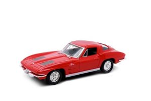 Welly 1963 Chevrolet Corvette 1:34 modrý