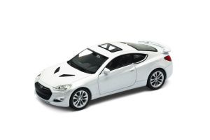 Welly Hyundai Genesis II Coupe 1:34 bílý