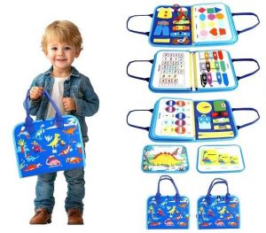 2Kids Toys Senzorická busy kniha Dinosauři 2