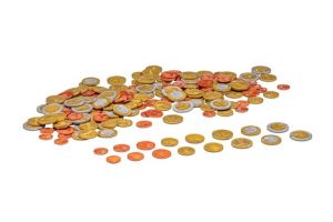 Wissner Hrací peníze Eura 160 ks