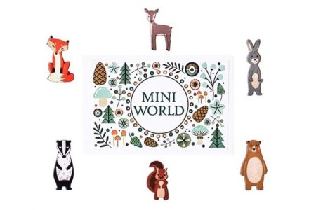 BeWooden Mini svět - Lesní přátelé
