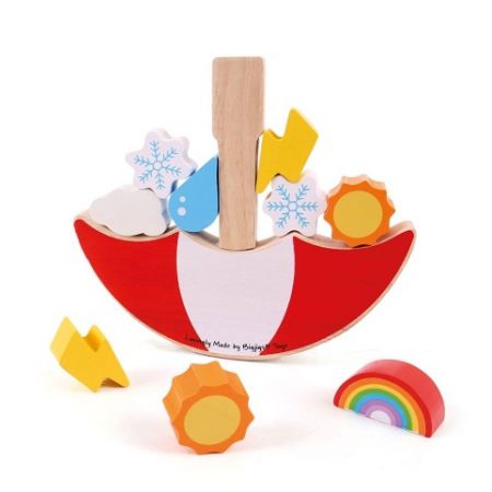 Bigjigs Toys Balanční hra Počasí - poškozený obal