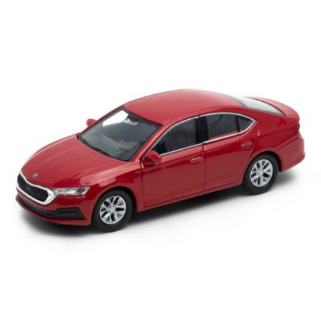 Welly Škoda Octavia (4. generace) 1:34 stříbrná - poškozený obal