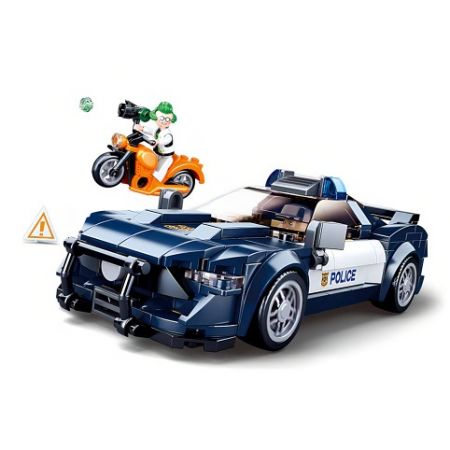 Sluban Town M38-B1063 Rychlé policejní auto - poškozený obal
