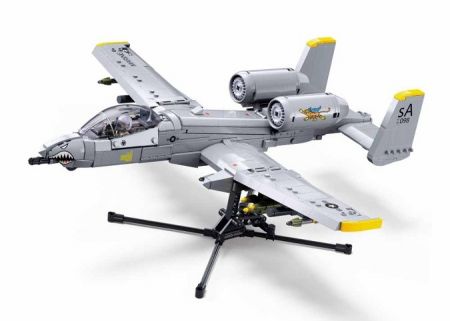 Sluban Model Bricks M38-B1362 Útočný letoun A10CS