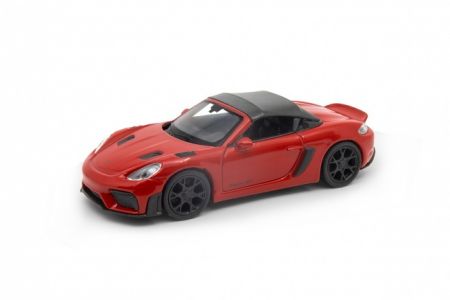 Welly Porsche 718 Spyder RS model 1:34 modré