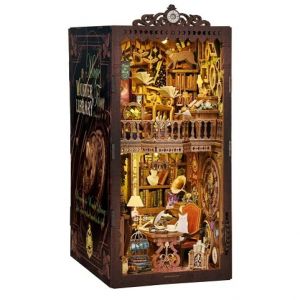 2Kids Toys 3D skládačka Zarážka na knihy Miniatura domečku Mystická knihovna