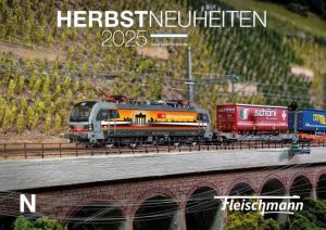 Fleischmann Katalog novinek podzim 2025 v německém jazyce