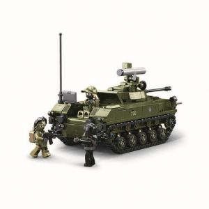 Sluban Model Bricks M38-B1250 Tank BMD-2S v měřítku 1:35 - poškozený obal