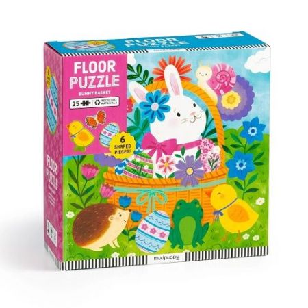 Mudpuppy Podlahové puzzle Velikonoční zajíček 25 dílků