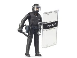 Bruder BWORLD Figurka Policista těžkooděnec