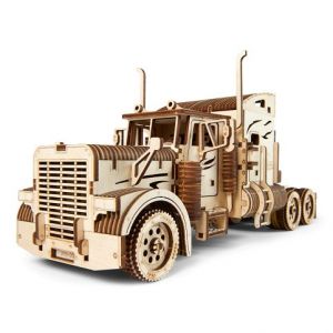 Ugears 3D dřevěné mechanické puzzle VM-03 Tahač Heavy Boy - poškozený obal