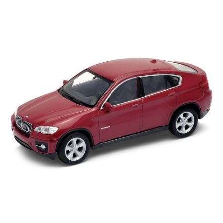 Welly BMW X6 1:34 stříbrné