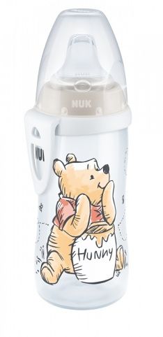 NUK FC Láhev  Active Cup DISNEY-Medvídek Pú 300ml béžová