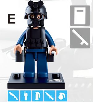 Sluban Figurky M38-B0586 Policajti a zloději - 1ks E
