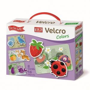 Pexi Velcro skládačky - Barvy