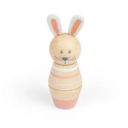Bigjigs Toys Dřevěné šroubovací zvířátko Králík