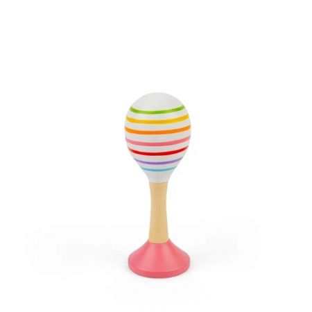 Bigjigs Toys Rumba koule junior sada 2 ks růžová