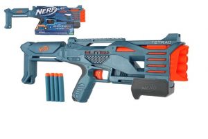 Pistole Nerf na pěnové náboje s náboji 4ks v krabici