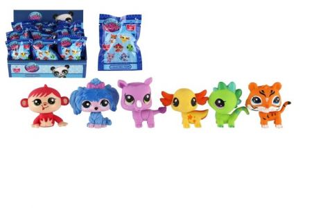 Figurka Littlest Pet Shop gumovací mix druhů v sáčku