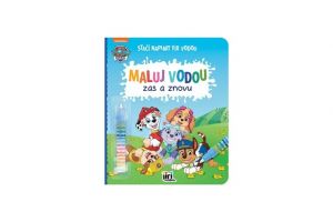 Knížka Maluj vodou zas a znovu Tlapková patrola/Paw patrol