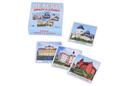 Pexeso České hrady a zámky v krabičce