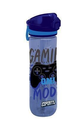 Láhev "Esports Gamer on duty", modro-černá, 600 ml, LIZZYSULI 7700019008