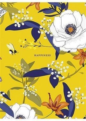 Sešit "Happiness", mix motivů, A5, linkovaný, 80 listů, SHKOLYARYK A5-080-5200L