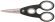 Nůžky kuchyňské "Functional ReNew", černá, s otvírákem, 22 cm, FISKARS 1003034
