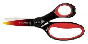 Nůžky, ombré červená, školní, 15 cm, FISKARS 1067853