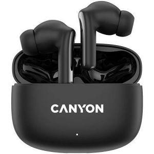 Sluchátka "OnGo 9", černá, TWS bezdrátová, Bluetooth 5.4, CANYON CNS-TWS9B
