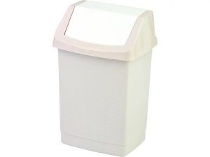 Odpadkový koš "Click-it", savanna, s výklopným víkem, 25 l, CURVER 177784