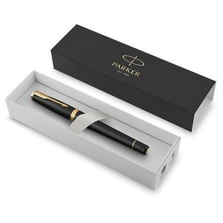 Plnicí pero "Royal Urban Twist", modrá, tělo matně černé, zlatý klip, PARKER 1931593
