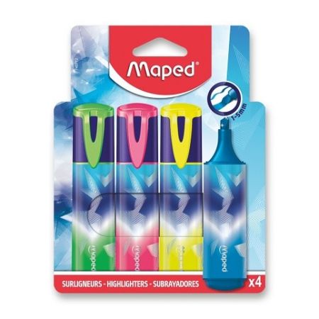 Zvýrazňovač Maped Arctic - 4 barvy