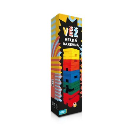 ALBI Velká barevná Věž s kostkou