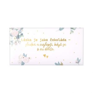 ALBI Svatební čokoláda - Láska 175 g